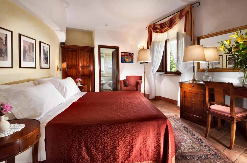 Hotel Relais Osteria Dell'Orcia Bagno Vignoni Camera foto
